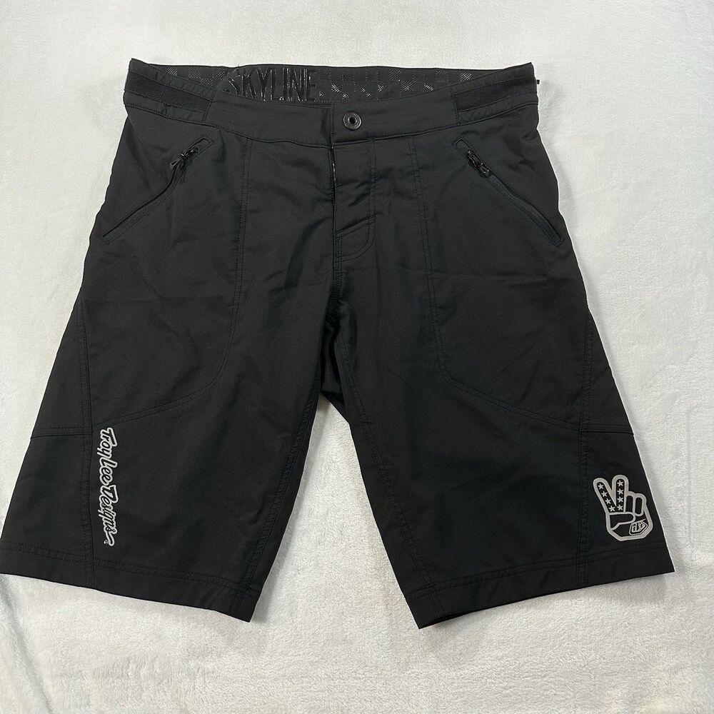 Troy Lee Designs Skyline Men’s Mountain Bike Shorts Black Size 34 MTB Cycling